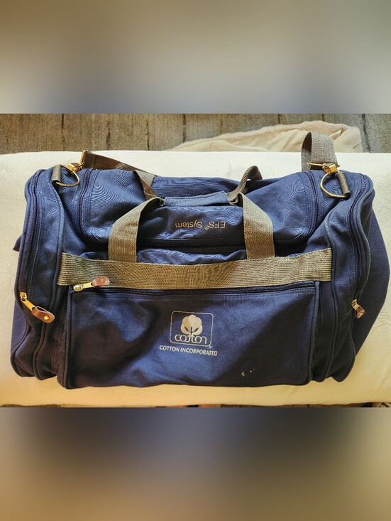 Other - Navy Blue Travel Duffel Bag